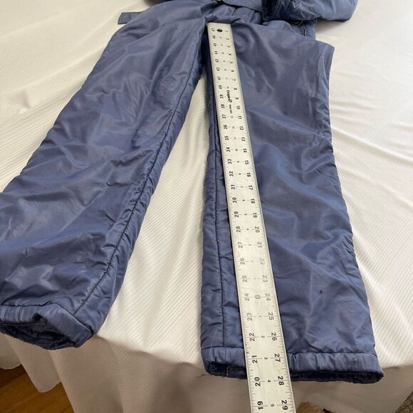 Bogner VTG Blue One Piece Snow Bib Ski Snow Suit Size 10 - Picture 3 of 14
